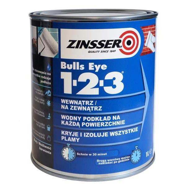 Bulls Eye 1-2-3 - uniwersalny grunt akrylowy
